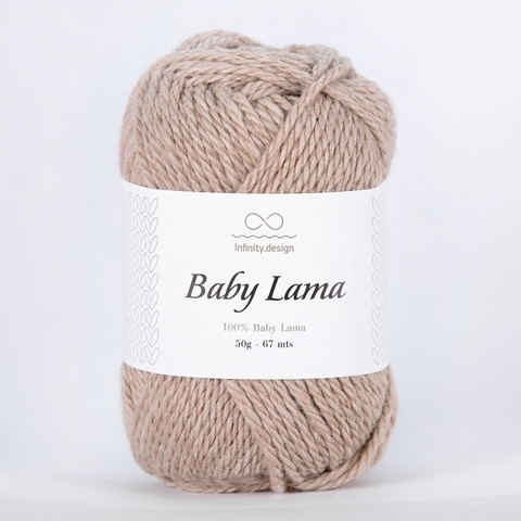 Пряжа Infinity Baby Lama 3025 бежевый меланж