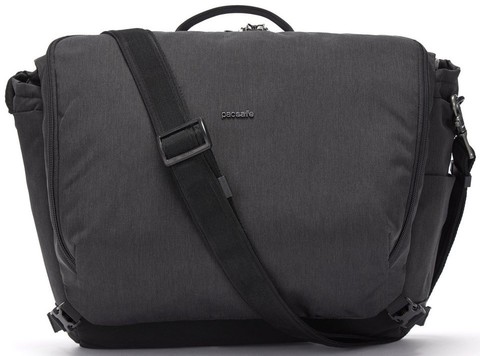 Картинка сумка городская Pacsafe Intasafe X Laptop Messenger серый - 1