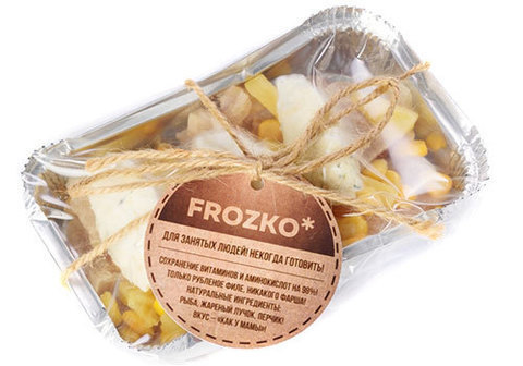 Рыбная запеканка с ананасом, 200г