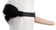 Пустотелый страпон Harness CLASSIC с бандажом - 19,5 см. - 