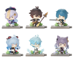 Рандомная Фигурка Blind Box Genshin Impact Battlestance Series Liyue Harbor