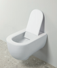 ArtCeram The One THV001 01 00 Унитаз, Artceram, The One, безободковый, тип установки-подвесной, ширина, мм-360, глубина, мм-520, высота, мм-370, форма чаши-овальная, выпуск-горизонтальный, без декора, материал-санфаянс, сиденье-необходимо заказать, к