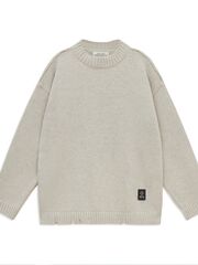 Свитер PANASIAN TORN SWEATER/GREY