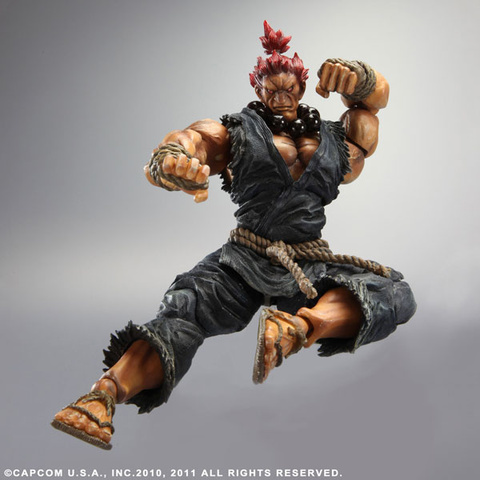 Уличный боец фигурка Акума (копия) — Street Fighter Gouki Akuma Play Arts Kai (copy)