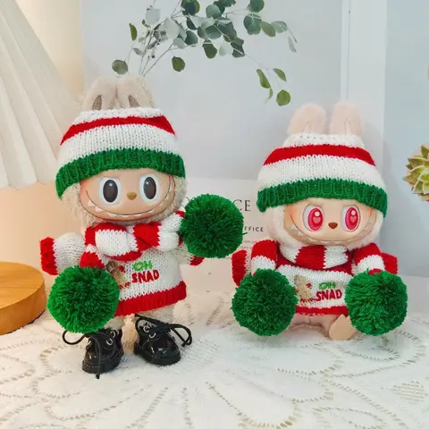 Одежда для Лабубу Рождественский костюм
