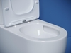 Ceramica Nova CN4001T-B CN4001T-B Напольная пристенная чаша унитаза METROPOL, смыв Торнадо, с сиденьем микролифт, цвет белый