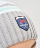 Шапка Nordski Severe White/Grey