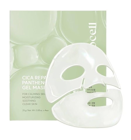 Arocell Cica Repair Panthenol Gel Mask, Восстанавливающая гидрогелевая маска с экзосомами центеллы, PDRN и пантенолом, 25 гр