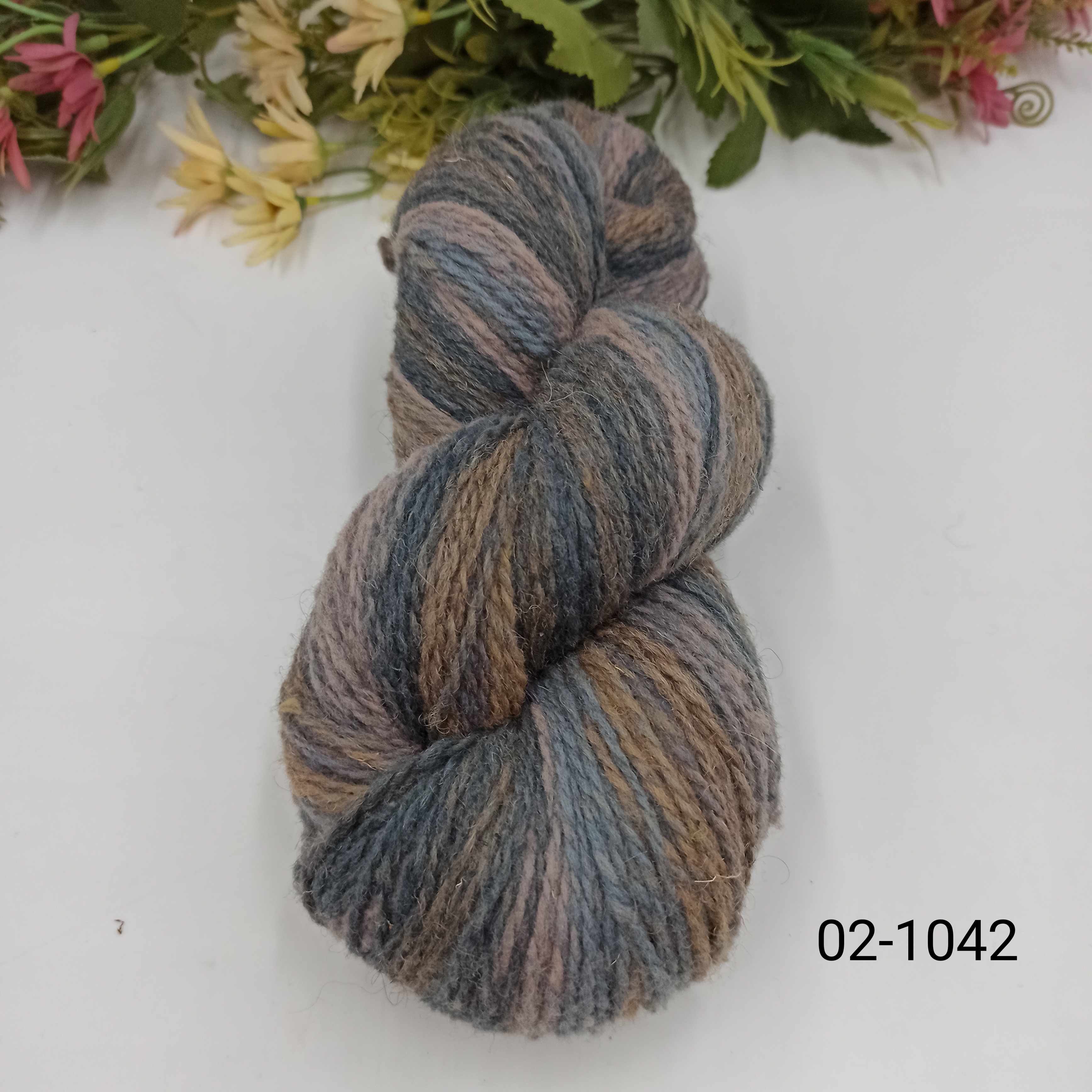 Дундага 6/2 шерсть секционного окрашивания 02-1042