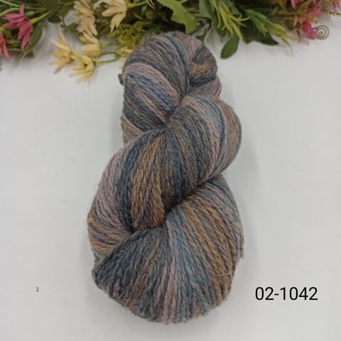 Дундага 6/2 шерсть секционного окрашивания 02-1042