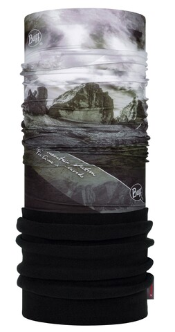 Картинка шарф-труба Buff Polar 3 Cime Black - 1