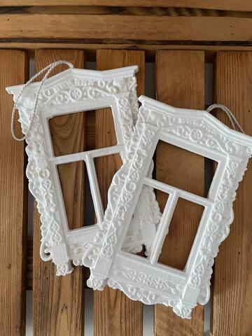 Набор. Окно большое. Фигурки для росписи. Подвески NFRG-209-2