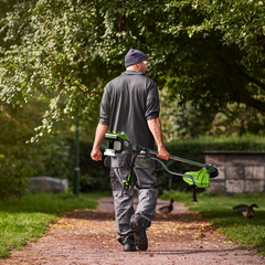 Триммер Greenworks TB201HK5 82V (46 см) аккумуляторный, с АКБ 5 А/ч и ЗУ