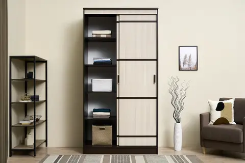 Шкаф-купе Сакура 1.14 м венге / лоредо