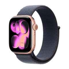 Умные часы Apple Watch Series 11 GPS, 42mm, Rose Gold Aluminium Case with Anchor Blue Sport Loop