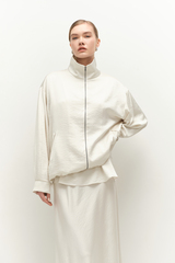 Бомбер струящийся