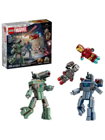 Конструктор Marvel 76320 Железный Человек и Боевая Машина