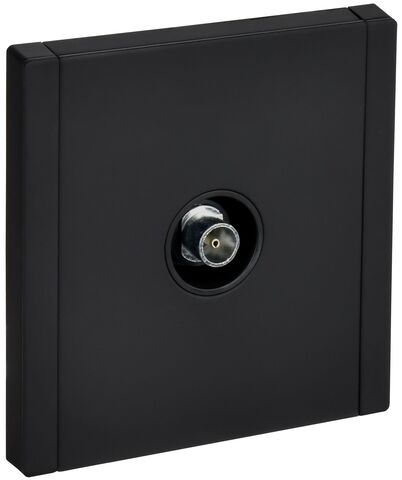 FORTE&PIANO Роз. TV оконечная FP128M чер. IEK