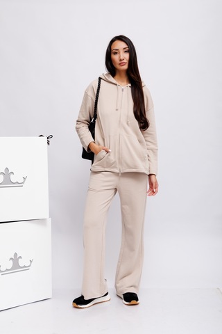 Margittes Костюм с джоггерами свободного кроя из эластичного хлопка