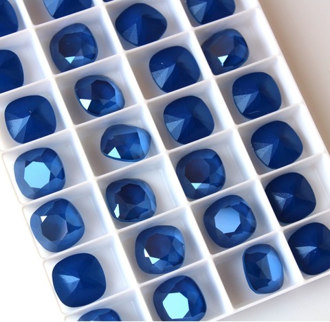 Подушечки 12*12 мм Королевский синий / Royal Blue