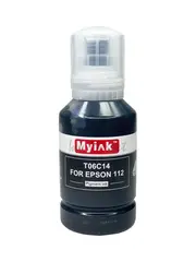 Чернила для EPSON EcoTank (112) (T06C14) L6550, 6570, 11160, 15150, 15160 (127мл, black,Pigment) MyInk