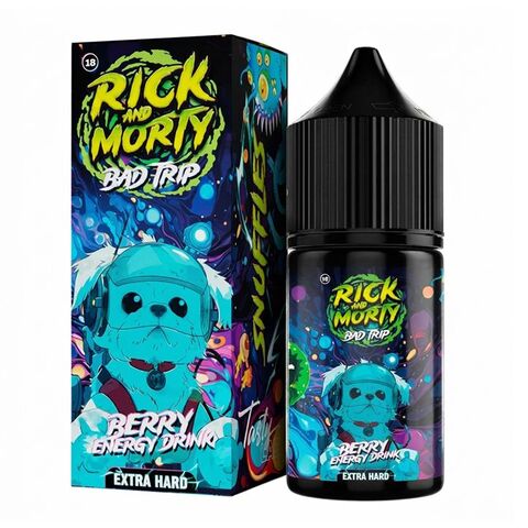Rick & Morty Bad Trip Salt 2% Extra HARD 30 ml - Ягодный Энергетик
