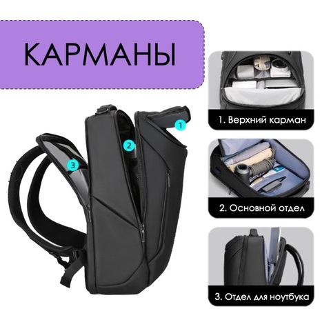 Картинка рюкзак городской Mark Ryden   - 16