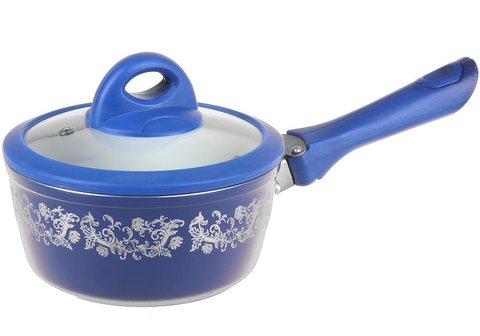 Соусник 18 см с керам. покрытием+крышка SL1882 Rabesco