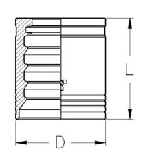 Муфта DN 10 4SP с зачисткой TIEFFE