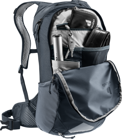 Картинка рюкзак велосипедный Deuter Race Air 10 Black - 2