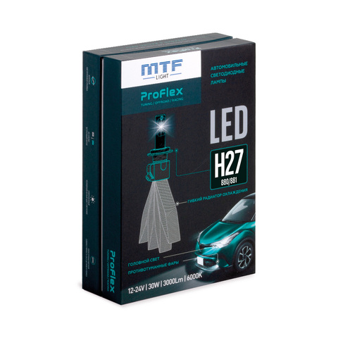 Светодиодные лампы H27 MTF Light ProFLEX