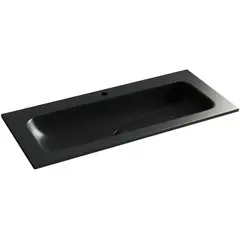 Ceramica Nova CN7013MB CN7013MB Раковина накладная Element с отверстием под смеситель, 1010*457*137 мм, цвет черный матовый фото