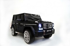 Детский электромобиль Rivertoys Mercedes-Benz G65-AMG черный глянец