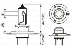 Лампочка ближнего света на МАН/МЕРСЕДЕС ( H7 )   MAN OEM - 81259010091  Информация по артикулу Бренд: BOSCH; Артикул No: 1 987 302 471 Техническая информация Напряжение [В] - 24V; Номинальная мощность [Вт] - 70 Вт; Тип ламп - H7; Исполнение патрона - PX26d