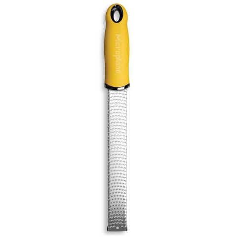 Терка Premium Classic для цедры и сыра, нерж.сталь, ручка пластиковая, цвет желтый 46620