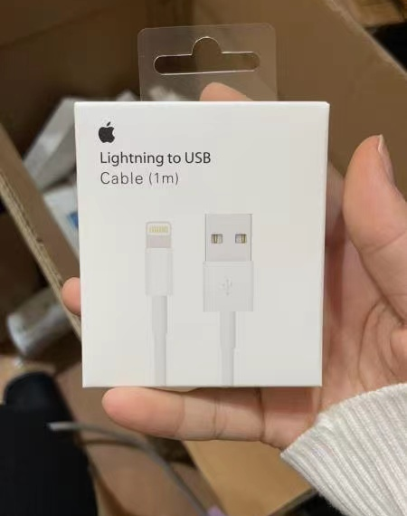 Apple Lightning to USB Cable Teardown from new Phone MOQ:100 (Orig 100%拆机)  USB拆机线 - buy with delivery from China