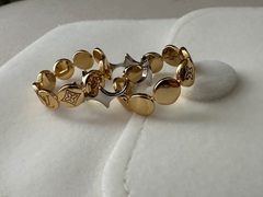 84622- Сет из трёх колец LV в качестве lux