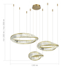 Светильник подвесной ST Luce Ritorto SL6204.311.03
