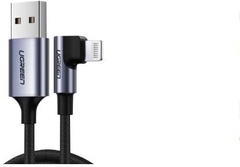 Кабель Ugreen Lightning, USB 2.0 (M) черный