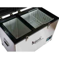 Компрессорный автохолодильник Alpicool BCD100 (Двухкамерный, 12V/24V/220V, 100л)