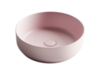 Умывальник чаша накладная круглая (Розовый Матовый) Element 390*390*120мм Ceramica Nova CN6022MP