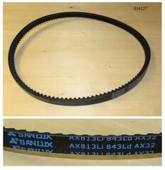 Ремень приводной зубчатый (Aх813Li 843Ld) для TSS-WP90TH/V-Belt