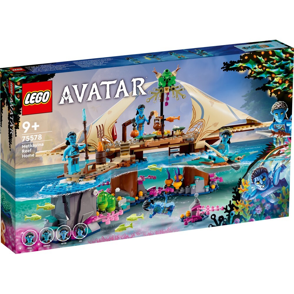 LEGO Аватар — Дом «Риф» клана Меткайина (75578) – купить за 10 692 ₽ |  Yomamaz (Ёмамаз) - европейский супермаркет. Доставка оригинальных товаров  из Европы