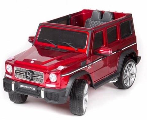 Электромобиль Barty Mercedes-Benz G65 AMG вишневый-глянец