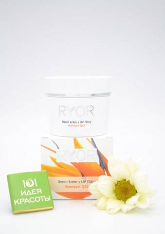 Ryor Дневной крем с коэнзим Q10 и UV фильтром (35+), 50мл