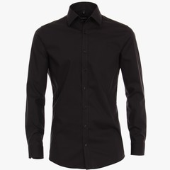 Сорочка мужская Venti Body Fit 001420-800 черная