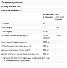 Oslomega, Норвежская серия, докозагексаеновая кислота (ДГК) с витамином D3 для детей, 60 мл