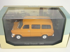 Ford Transit 1969 orange Atlas 1:43