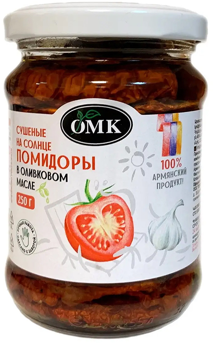 Купить Сушеные на солнце помидоры в оливковом масле ОМК 250г ...