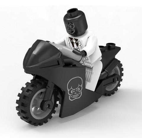 Minifigures SH 022 Superheroes Motorcycle